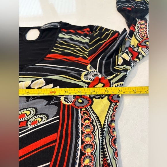Tango Mango Multicolor Print Tunic Top - Size Medium - Picture 8 of 12